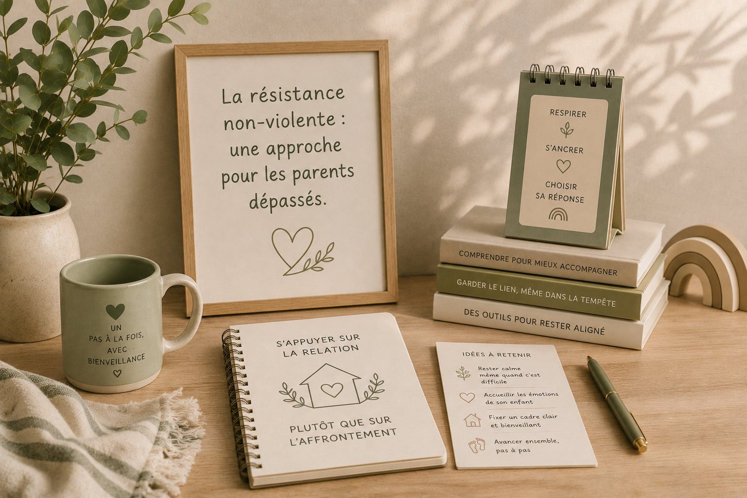 La résistance non-violente : une approche pour les parents dépassés.