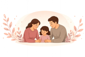 La guidance parentale est un accompagnement destiné aux parents qui rencontrent des difficultés, des questionnements ou un besoin de soutien dans leur quotidien avec leur(s) enfant(s).